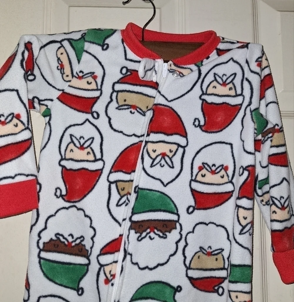 Kids holiday graphic nightsuit size 2T